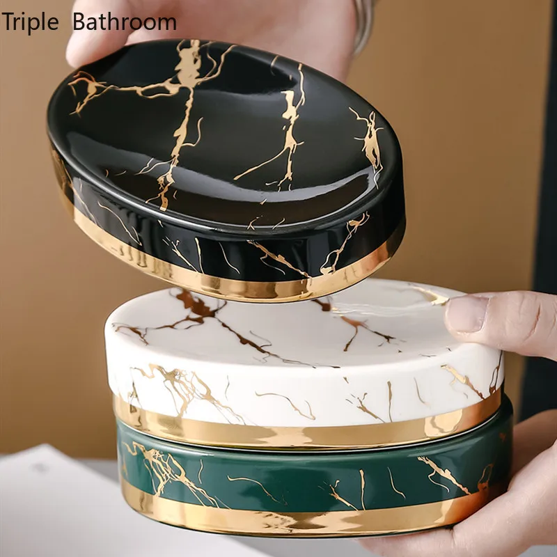 Soap Making Items - Мраморные полосы, керамика, мыльница для ванной