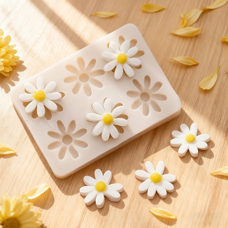Soap Making Bar - Силиконовая форма 3D «Маргаритка-Подсолнух» для мыла,