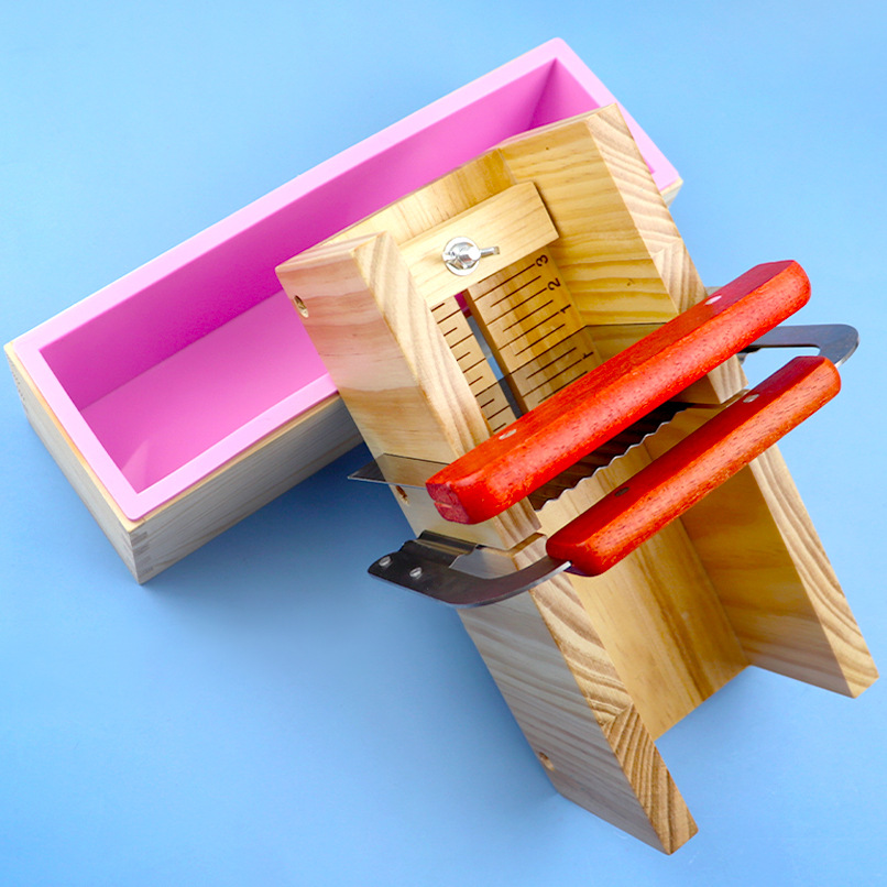 Soap Making Starter Kit - Инструменты для изготовления мыла, деревянная коробка