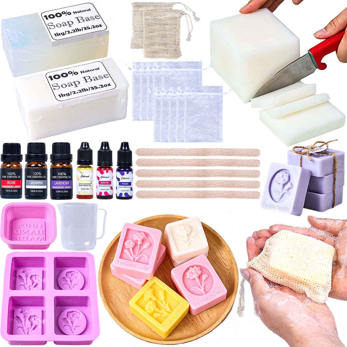 Soap Making Starter Kit - Набор для самостоятельного изготовления мыла ручной