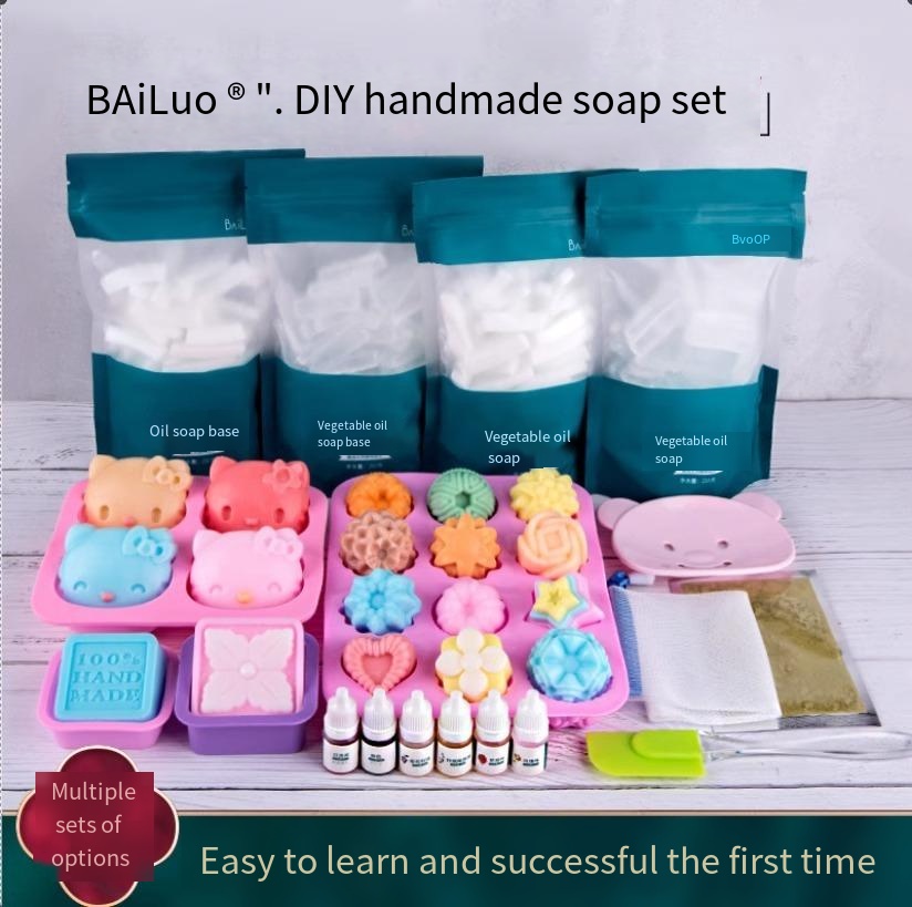 Soap Making Starter Kit - Мыло ручной работы, упаковка материалов «сделай