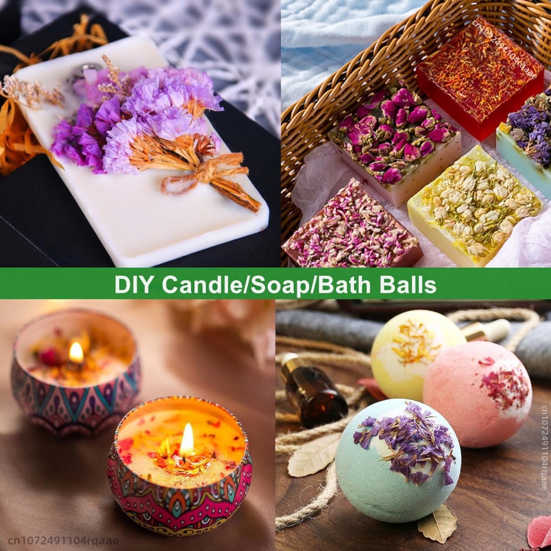 30 пакетов натуральных сушеных – обзор и цена Soap Making Starter Kit
