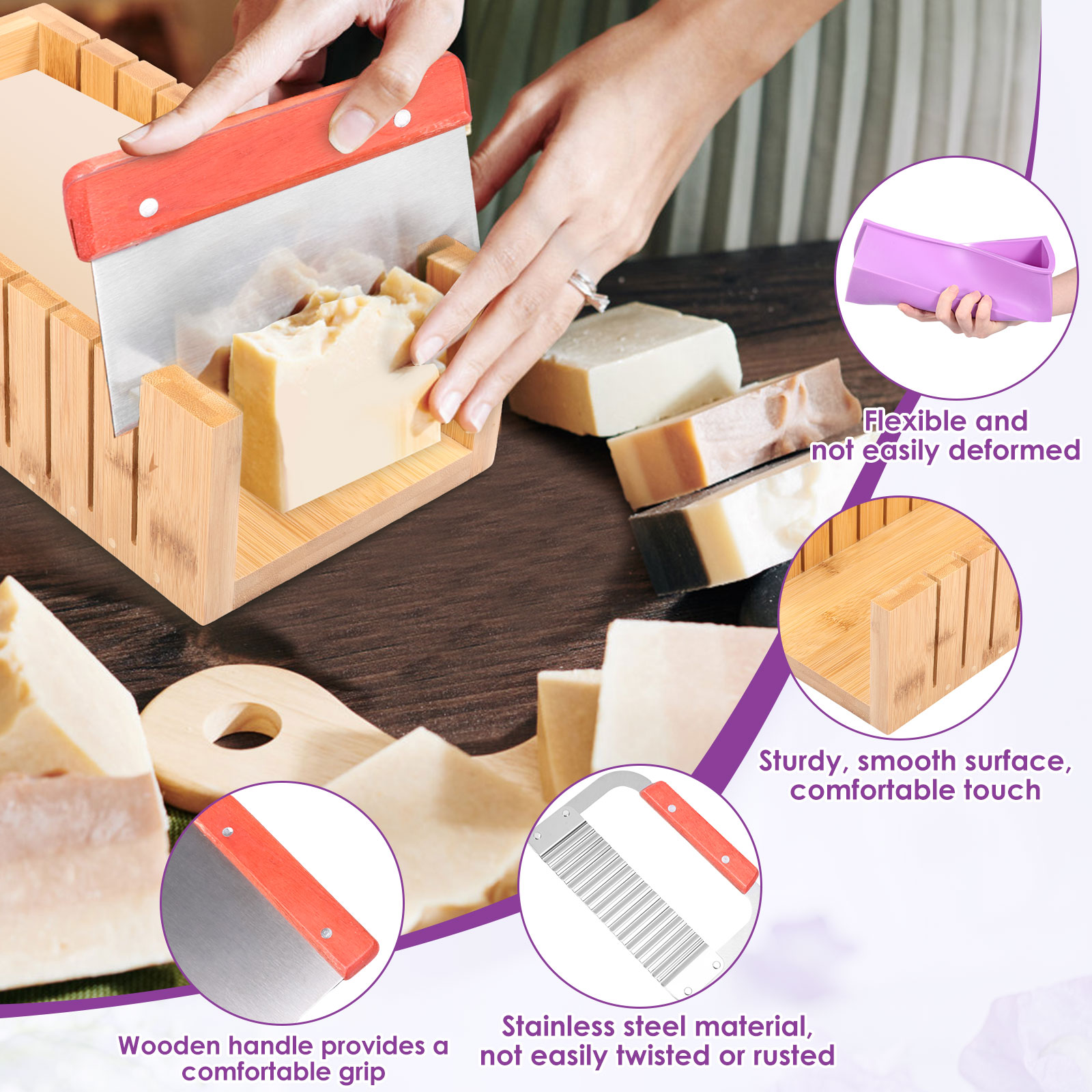 Набор форм для изготовления мы – обзор и цена Soap Making Starter Kit