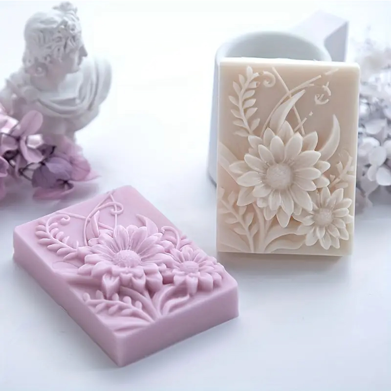 3D цветок квадратное мыло сили – обзор и цена Soap Making Scents