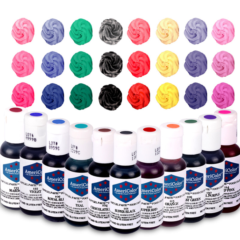 Americolor, 22 цвета, пищевой  – обзор и цена Soap Making Dye