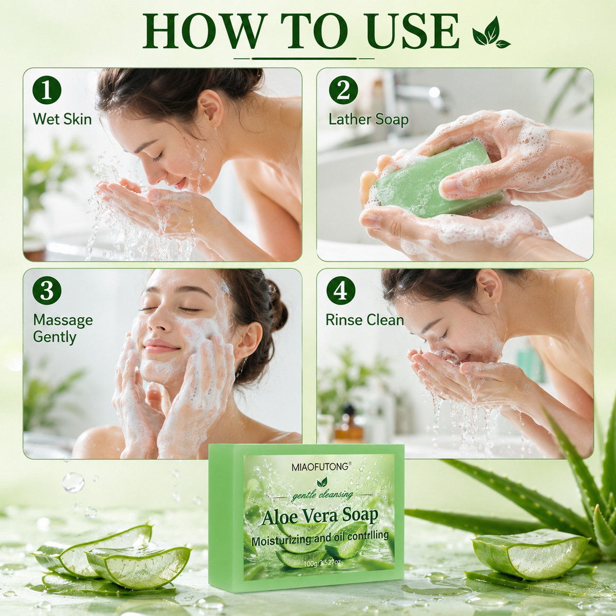 Мыло ручной работы с алоэ вера – обзор и цена Essential Oil Soap